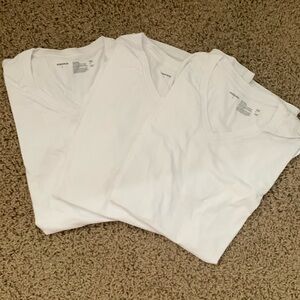 3 Pack White TShirts